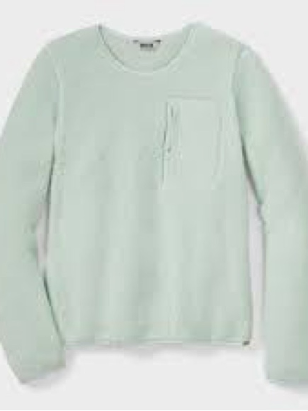 Duluth Trading Co Softmore Fleece Pullover Mint Sz M